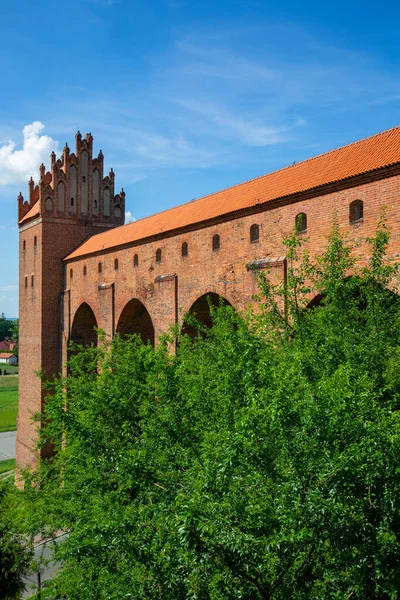 Kwidzyn Polônia Junho 2020 Castelo Medieval Kwidzyn Século Xiii Monumental — Fotografia de Stock