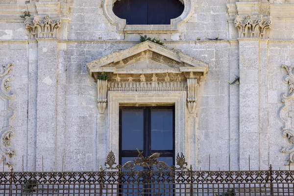 시라쿠사 이탈리아 2023 Facade Baroque Church Santa Lucia Alla Badia — 스톡 사진
