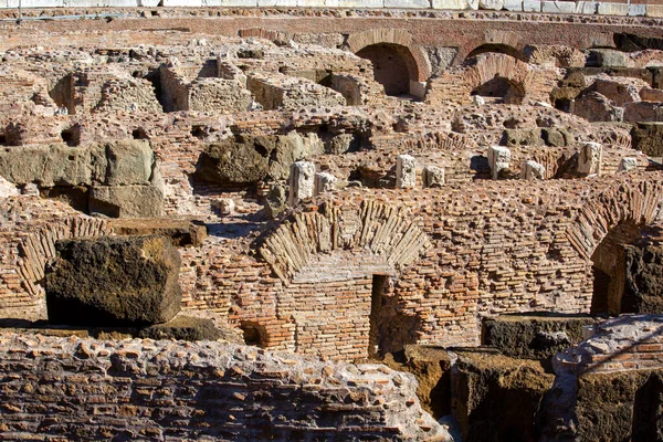 Рим Италия Октября 2020 Года Колизей Античный Овальный Амфитеатр Века — стоковое фото