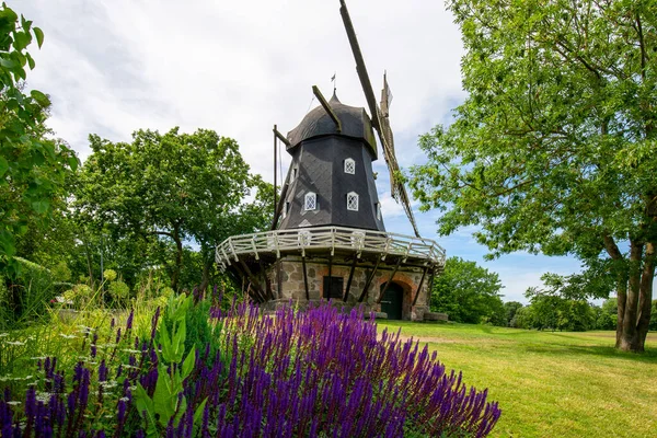 Malmo Sweden June 2019 19Th Century Castle Mill Historical Smock — kuvapankkivalokuva