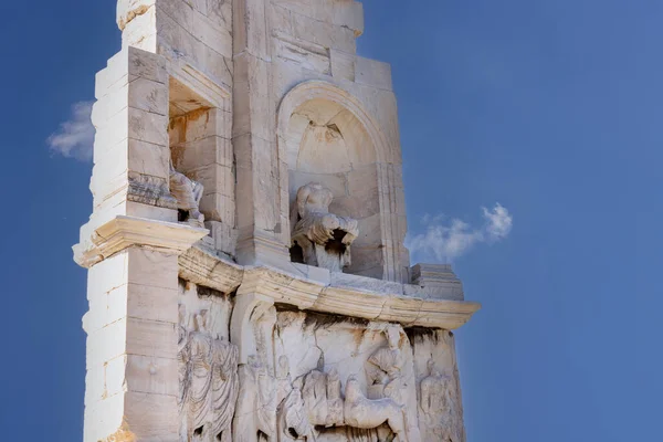 Athén Görögország 2022 Október Philopappos Emlékmű Ókori Görög Mauzóleum Egérdombon — Stock Fotó
