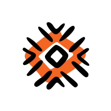 Kelt deseni. Aziz Patrick Günü 'nün sembolünü elle çizdim. İrlanda kültürünün, şansının ve neşesinin şenlikli bir kutlaması. Beyaz arkaplanda vektör illüstrasyonu.