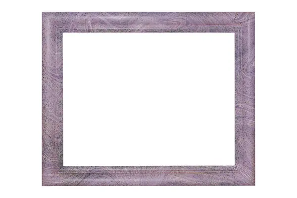 Sprinkled Marmur Farba Ramka Zdjęcie Izolowane Biały Tło Nowoczesny Fioletowy — Zdjęcie stockowe