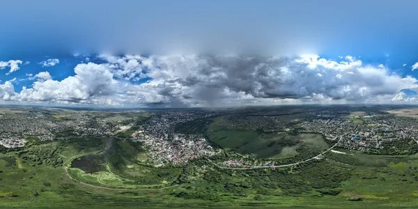 Panorama Uitzicht Stad Het Landschap — Stockfoto