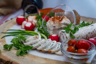 Yemek kursundan lezzetli bir fotoğraf.