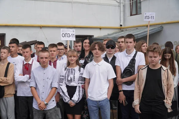 Lutsk Ukraine Mai 2023 Mention Élogieuse Aux Étudiants Volyn Professional — Photo