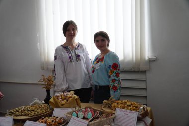 Lutsk, Ukrayna: Ulusal Gıda Teknolojileri Üniversitesi Volyn Profesyonel Koleji öğrencilerinin yemekleri