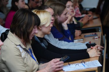 Lutsk, Ukrayna: 8 Mart 'ta Ulusal Gıda Teknolojileri Üniversitesi Volyn Profesyonel Koleji' nde ödül töreni