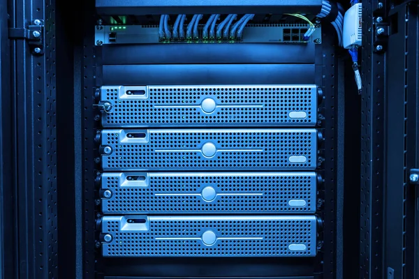 Computer Server Dovrebbe Essere Alte Prestazioni Stabile Grado Servire Gran Immagine Stock