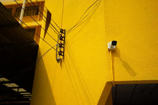 stock image A stock photo of a CCTV (Closed Circuit Television) typically features an image or illustration related to surveillance, security, or monitoring systems. This type of image could include