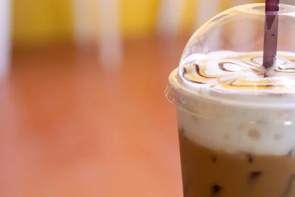 Iced coffee that looks great and tastes delicious.