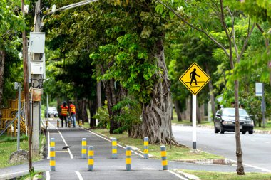 Bu çok yönlü resim trafik güvenliği ve kentsel planlama ile ilgili bir dizi uygulama için uygundur