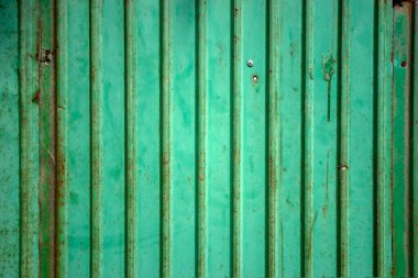 Çinko çatı dokusu yumuşak ışıkta .