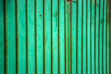 Çinko çatı dokusu yumuşak ışıkta .