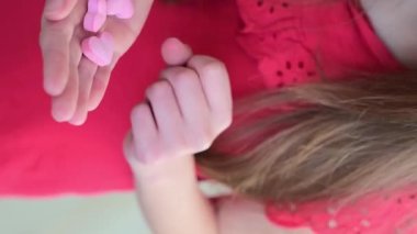 teenager take pills, kid takes a vitamins