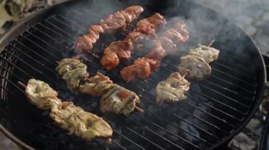 Izgarada nefis et, yaz barbeküsü