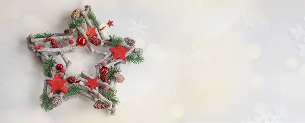 Рождественский Фон Счастливого Рождественского Плаката Рождественские Открытки Копирование Пространства — стоковое фото