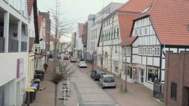 Deutschland. İbbecke Schne alte Huser. 4K