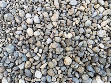 Ülke yolunda çakıl taşlarının arka planı