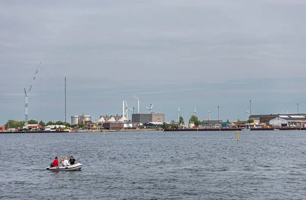 코펜하겐 덴마크 2022 Biofos 에너지 해안을 처리장 Reffen 스트리트 시장을 — 스톡 사진