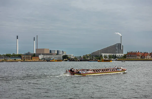Copenhagen Danimarca Luglio 2022 Copenhill Con Produzione Energia Hofor Trattamento — Foto Stock