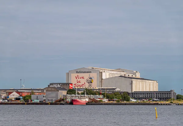 Коппель Дания Июля 2022 Года Крупный Высокий Бывший Завод Теперь — стоковое фото