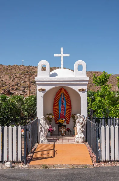 Borrego Springs Usa April 2023 Onze Lieve Vrouw Van Guadalupe — Stockfoto