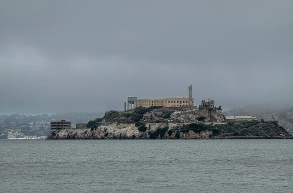 San Francisco Usa July 2023 Alcatraz Island Federal Prison Monumental — Stock Photo, Image
