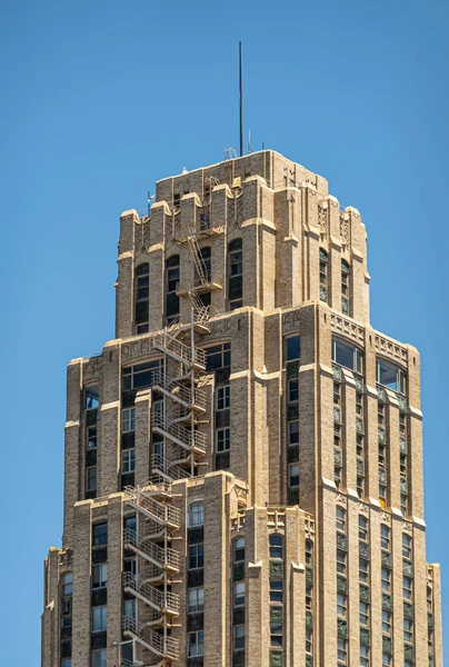 San Francisco Estados Unidos Julio 2023 Primer Plano Torre Beige — Foto de Stock