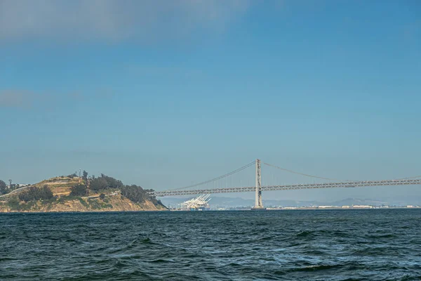 San Francisco Usa Juillet 2023 Yerba Buena Island Oakland Suspendent — Photo