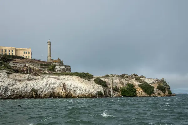 San Francisco États Unis Juillet 2023 Alcatraz Island Tip Close — Photo