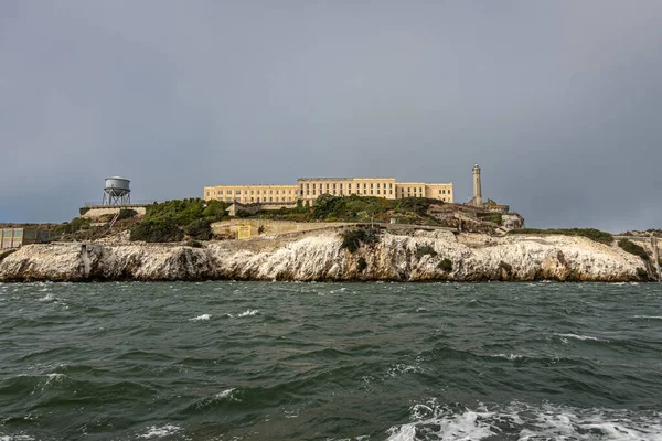 San Francisco Usa July 2023 Alcatraz Island West Rocky Shite — Stock Photo, Image