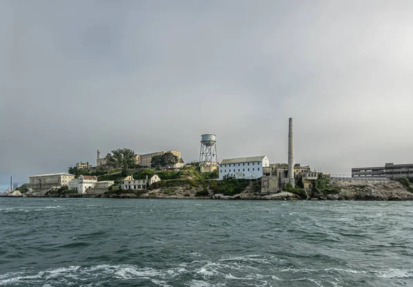 San Francisco Usa Juli 2023 Ostküste Der Insel Alcatraz Mit — Stockfoto