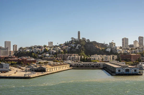 San Francisco Usa Juillet 2023 Paysage Avec Coit Tower Sur — Photo