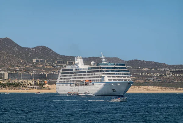 Mexiko Cabo San Lucas Juli 2023 Das Kreuzfahrtschiff White Oceania Stockfoto