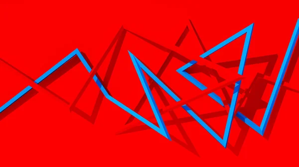 แนวค ดการเล นทางส แดงส าเง นทางช ภาพ อกพ นหล แดงท — ภาพถ่ายสต็อก