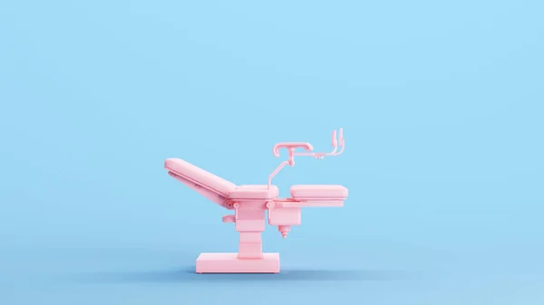 Pink Gynaecology Silla Obstetricia Atención Médica Femenina Especialista Sistemas Reproductivos — Foto de Stock