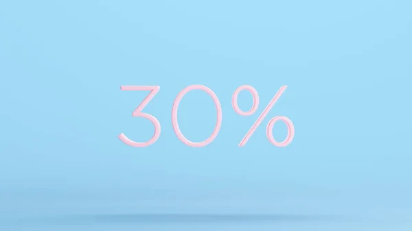 Розовый Процентов Знака Текста Продажная Цена Скидка Символа Китч Синий — стоковое фото