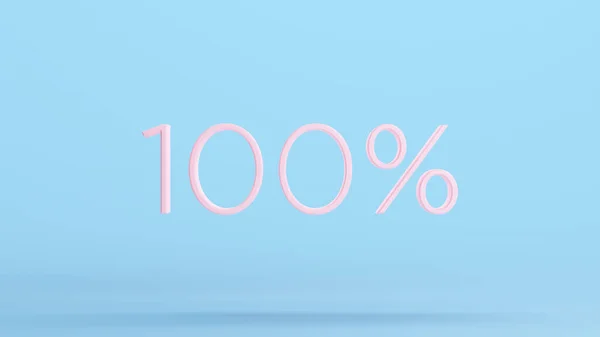 Розовый 100 Процентов Знака Текст Продажная Цена 100 Скидка Символ — стоковое фото