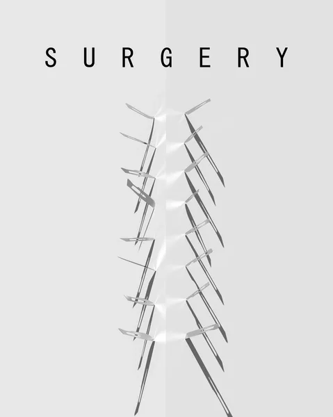 Scalpel Blade Surgical Instrument Surgery Precision Stainless Steal Equipment Specialized — 스톡 사진