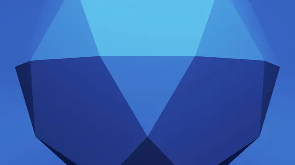 Abstraktní Modré Pozadí Linie Trojúhelník Tvary Struktura Geometrické Tetra Vzory — Stock fotografie
