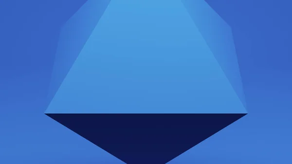 Abstrait Bleu Milieux Lignes Triangle Formes Structure Géométrique Tétra Motifs — Photo