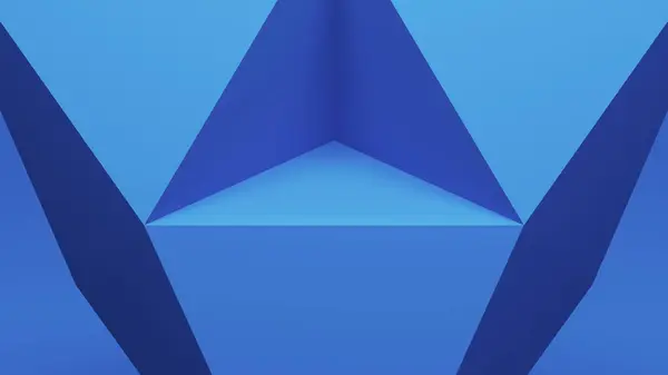 Abstraktní Modré Pozadí Linie Trojúhelník Tvary Struktura Geometrické Tetra Vzory — Stock fotografie