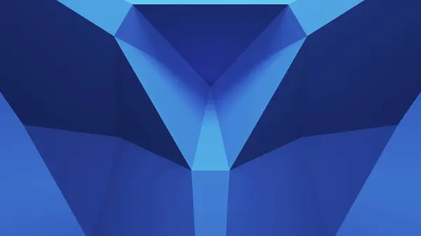 Soyut Mavi Arkaplan Çizgileri Üçgen Şekil Yapı Geometrik Tetra Desenler — Stok fotoğraf