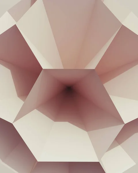 Твердые Геометрические Формы Белых Мягких Тонов Шаблоны Треугольники Структура Чистые — стоковое фото