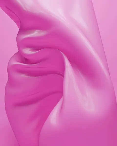 Rosa Olas Que Fluyen Aplastado Moderno Lujo Abstracto Colorido Fondo — Foto de Stock