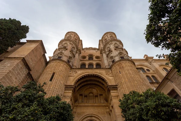Malaga Spanya Ekim 2022 Malaga Katedrali Ekim 2022 — Stok fotoğraf