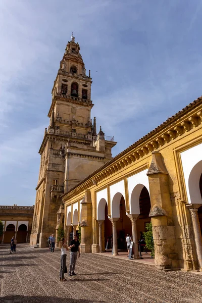 stock image Cordoba, Spain - October 27, 2022: Puerta del Perdon at the Cathedral of Cordoba, Spain on October 27, 2022