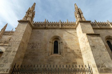 Granada, İspanya - 28 Ekim 2022 Granada Katedrali