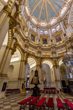 Granada, İspanya - 28 Ekim 2022 Granada Katedrali